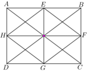 10 Bài tập trắc nghiệm Hình có tâm đối xứng (có đáp án) - Toán lớp 6 Chân trời sáng tạo