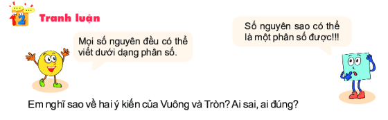 Tranh luận trang 5 Toán lớp 6 Tập 2 | Kết nối tri thức Giải Toán lớp 6