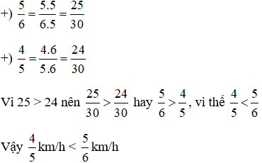 Khối lượng nào lớn hơn: 5/3 kg hay 15/11 kg