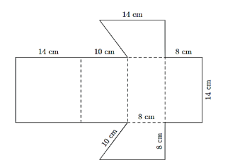 15 Bài tập Hình lăng trụ đứng tam giác. Hình lăng trụ đứng tứ giác (có đáp án) | Chân trời sáng tạo Trắc nghiệm Toán 7