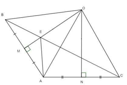 15 Bài tập Tính chất ba đường trung trực của tam giác (có đáp án) | Chân trời sáng tạo Trắc nghiệm Toán 7 (ảnh 8)