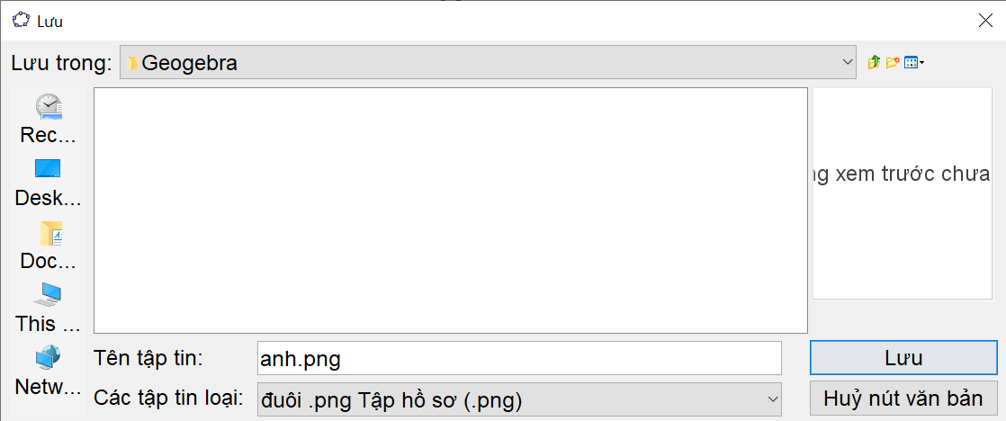 Em hãy trình bày các bước dùng phần mềm Geogebra để vẽ tam giác ABC có