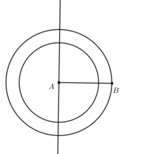 Sử dụng phần mềm Geogebra, em hãy vẽ tam giác ABC vuông tại A, AB = 4 cm