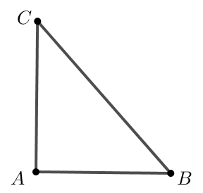 Vẽ tam giác ABC vuông tại A, AB = 4 cm, BC = 6 cm