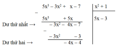 Phép chia đa thức một biến (Lý thuyết Toán lớp 7) | Kết nối tri thức (ảnh 2)