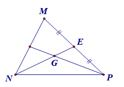 15 Bài tập Sự đồng quy của ba đường trung tuyến, ba đường phân giác trong một tam giác (có đáp án) | Kết nối tri thức Trắc nghiệm Toán 7