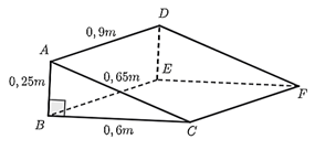 15 Bài tập Hình lăng trụ đứng tam giác và hình lăng trụ đứng tứ giác (có đáp án) | Kết nối tri thức Trắc nghiệm Toán 7