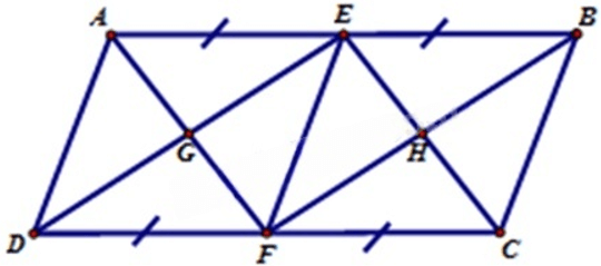 13 Bài tập Hình bình hành (có đáp án) | Cánh diều Trắc nghiệm Toán 8 (ảnh 4)