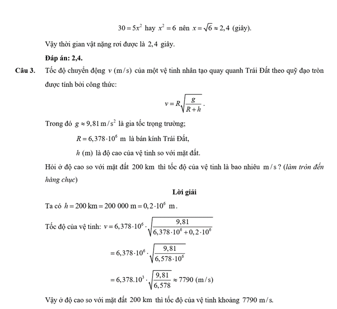 Đề kiểm tra Toán 9 Cánh diều Chương 3 (có lời giải)