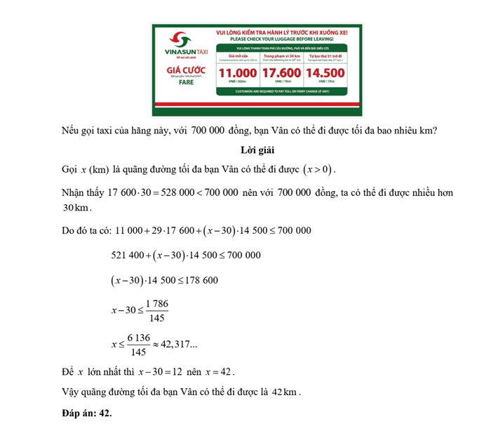 Đề kiểm tra Toán 9 Chân trời sáng tạo Chương 2 (có lời giải)