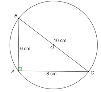 13 Bài tập Đường tròn ngoại tiếp và đường tròn nội tiếp của một tam giác (có đáp án) | Kết nối tri thức Trắc nghiệm Toán 9