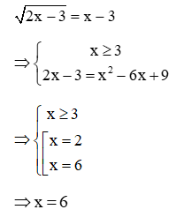 Cách giải phương trình chứa ẩn dưới dấu căn (cực hay, chi tiết)