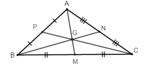 Bài tập về Quy tắc trọng tâm tam giác của vecto (cực hay, chi tiết)