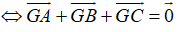 Bài tập về Quy tắc trọng tâm tam giác của vecto (cực hay, chi tiết)
