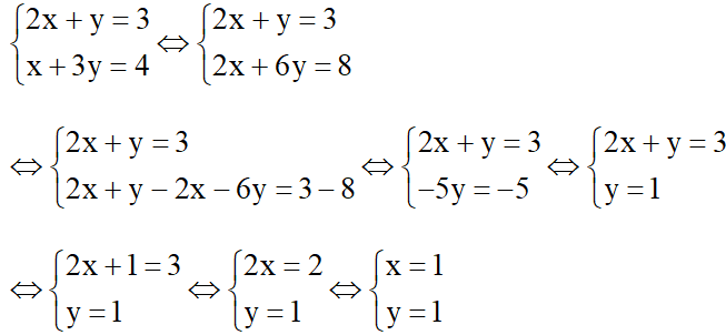 Các dạng toán về hệ phương trình và cách giải hay, chi tiết