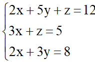 Các dạng toán về hệ phương trình và cách giải hay, chi tiết