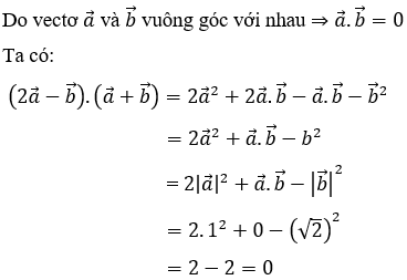 Cách chứng minh Hai vecto vuông góc (cực hay, chi tiết)