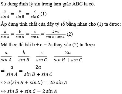 Cách giải bài tập về Định lí Sin trong tam giác (cực hay, chi tiết)