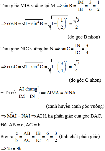 Cách tính bán kính đường tròn ngoại tiếp tam giác (cực hay, chi tiết)