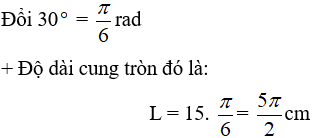 Cách tính độ dài cung tròn (cực hay, chi tiết)