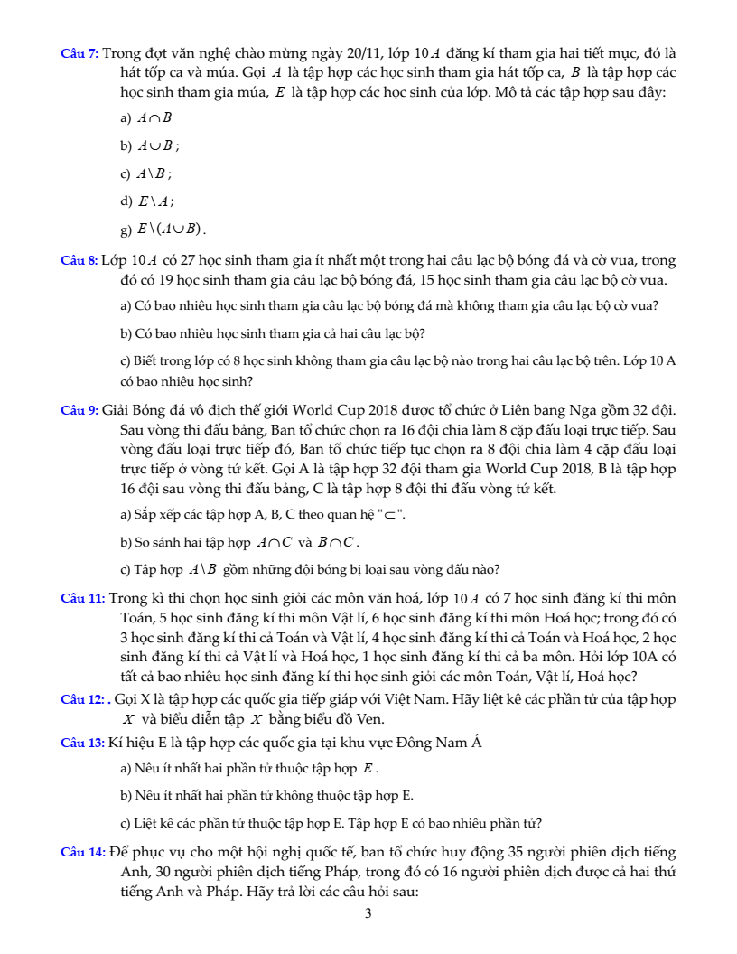 Chuyên đề bài tập bồi dưỡng HSG Toán 10 (có lời giải)