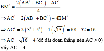 Công thức, cách tính độ dài đường trung tuyến (cực hay, chi tiết)