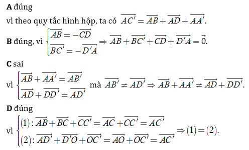 15 Bài tập Chứng minh đẳng thức vectơ có lời giải