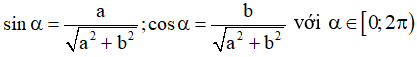 Các bài toán về phương trình bậc nhất đối với sin và cos và cách giải