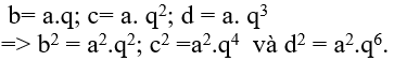 Cách chứng minh đẳng thức dựa vào tính chất của cấp số nhân cực hay