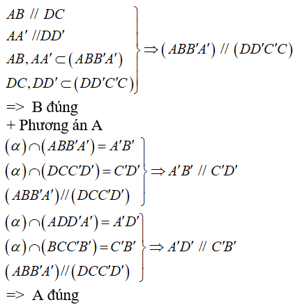 Cách chứng minh hai mặt phẳng song song cực hay