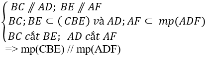 Cách chứng minh hai mặt phẳng song song cực hay