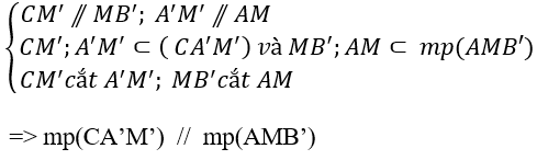 Cách chứng minh hai mặt phẳng song song cực hay