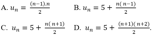 Cách tìm công thức của số hạng tổng quát (cực hay có lời giải)
