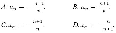 Cách tìm công thức của số hạng tổng quát (cực hay có lời giải)