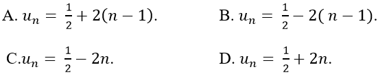 Cách tìm công thức của số hạng tổng quát (cực hay có lời giải)