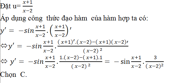 Cách tính đạo hàm của  hàm số lượng giác cực hay