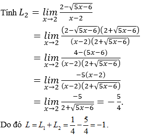 Cách tính giới hạn của hàm số có chứa căn thức cực hay, chi tiết