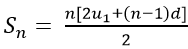 Cách tính tổng n số hạng đầu tiên của cấp số cộng (cực hay có lời giải)