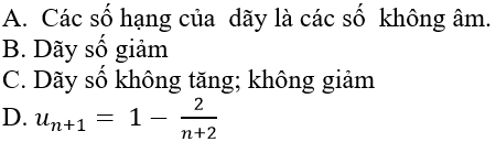 Cách xét tính đơn điệu của dãy số (cực hay có lời giải)