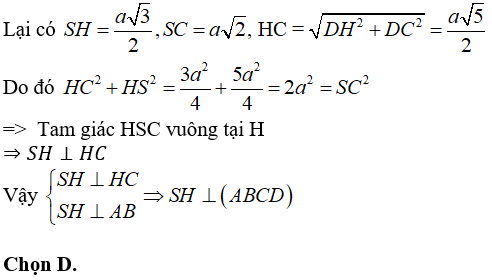 Cách chứng minh đường thẳng vuông góc với mặt phẳng cực hay