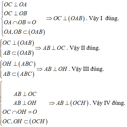 Cách chứng minh đường thẳng vuông góc với mặt phẳng cực hay