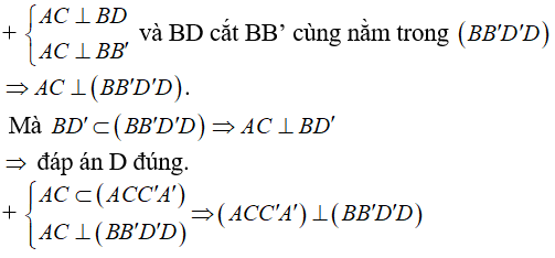 Cách chứng minh hai mặt phẳng vuông góc trong không gian cực hay