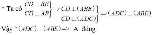 Cách chứng minh hai mặt phẳng vuông góc trong không gian cực hay