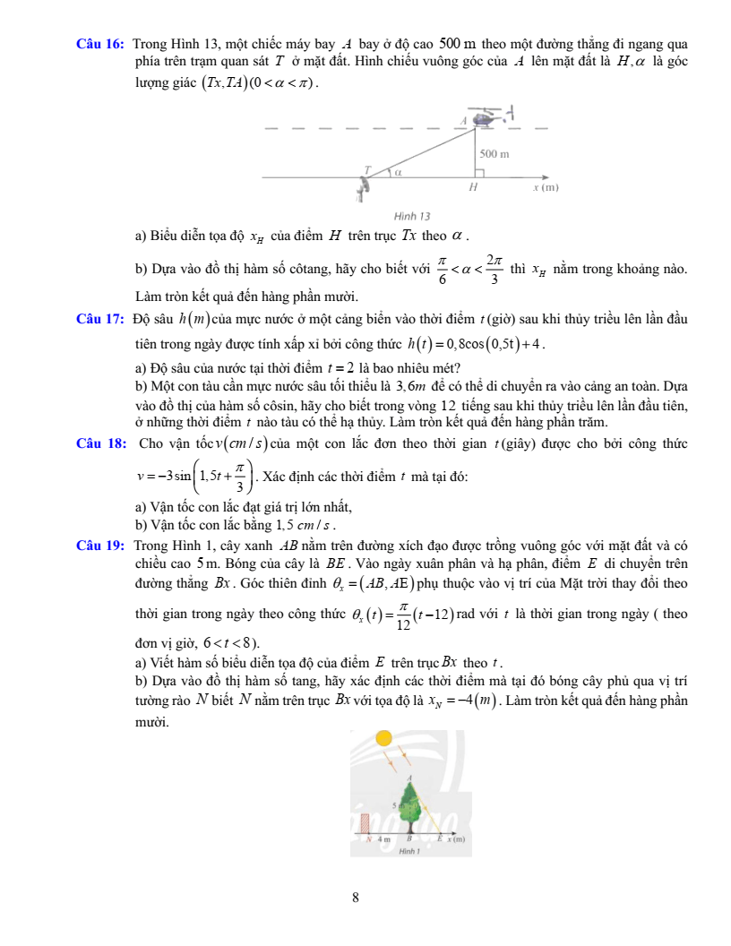Chuyên đề bài tập bồi dưỡng HSG Toán 11 (có lời giải)