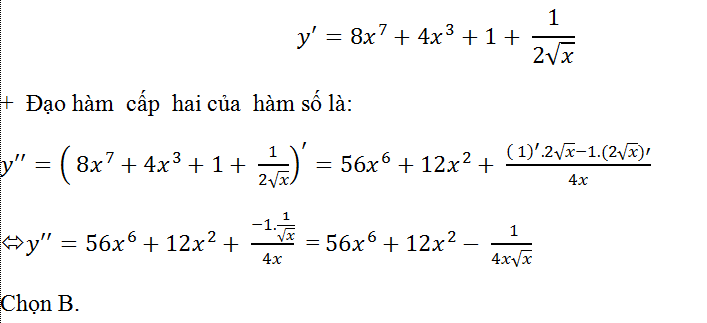 Cách tìm đạo hàm cấp cao của hàm số hay, chi tiết