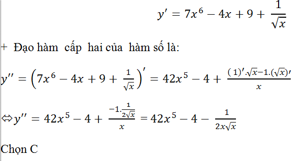 Cách tìm đạo hàm cấp cao của hàm số hay, chi tiết