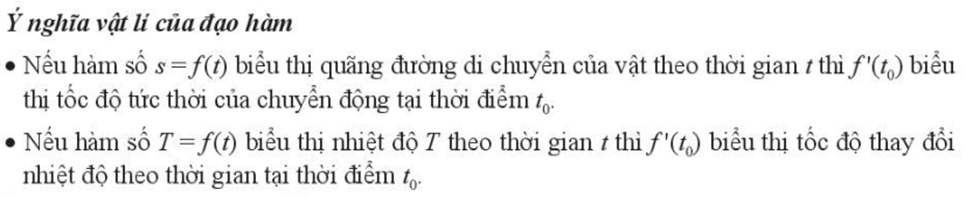 Chuyên đề Đạo hàm lớp 11 (Chân trời sáng tạo)