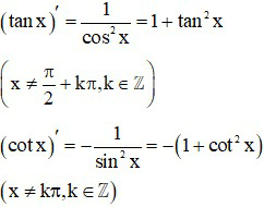 Đạo hàm của hàm số lượng giác và cách giải hay, chi tiết | Toán lớp 11