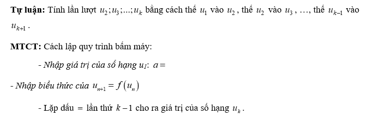 Chuyên đề Dãy số. Cấp số cộng. Cấp số nhân lớp 11 (Chân trời sáng tạo)