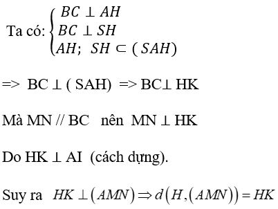 Đoạn vuông góc chung của hai đường thẳng chéo nhau trong không gian (dùng quan hệ song song)